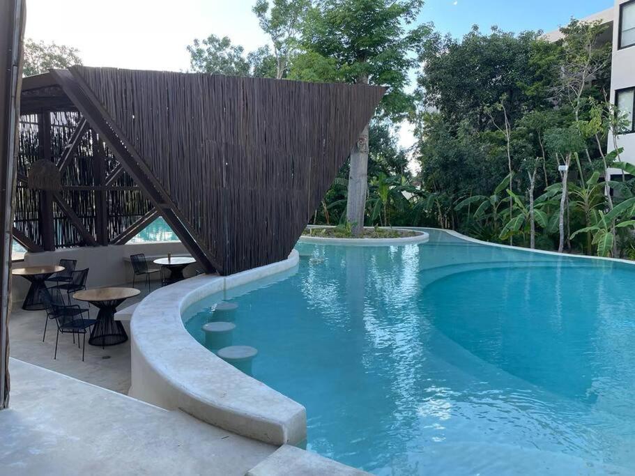 Appartement Loft En Aldea Zama à Tulum Extérieur photo