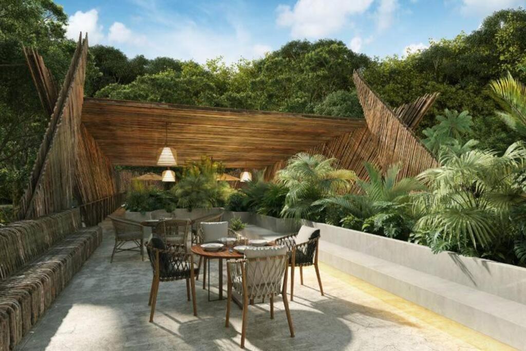 Appartement Loft En Aldea Zama à Tulum Extérieur photo