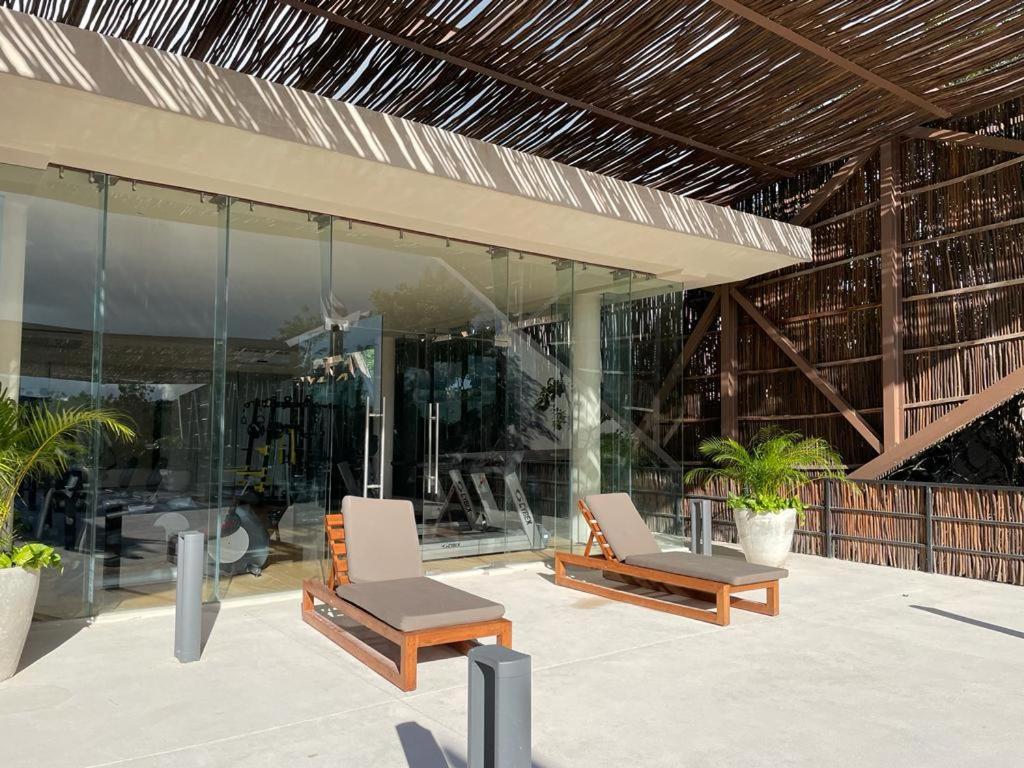 Appartement Loft En Aldea Zama à Tulum Extérieur photo